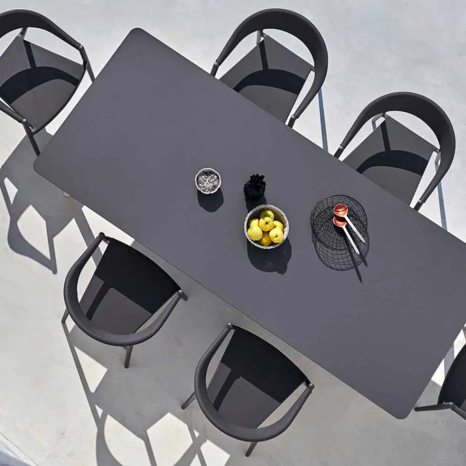 Varaschin Link garden or indoor dining table H 75 cm Viadurini