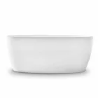 Free Standing Tub, Design Solid Surface Glossy / Matte - Veil Viadurini