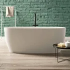 Free Standing Tub, Design Solid Surface Glossy / Matte - Veil Viadurini