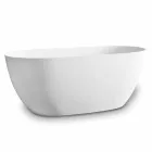 Free Standing Tub, Made in Italy, in Solid Surface - Flow Viadurini