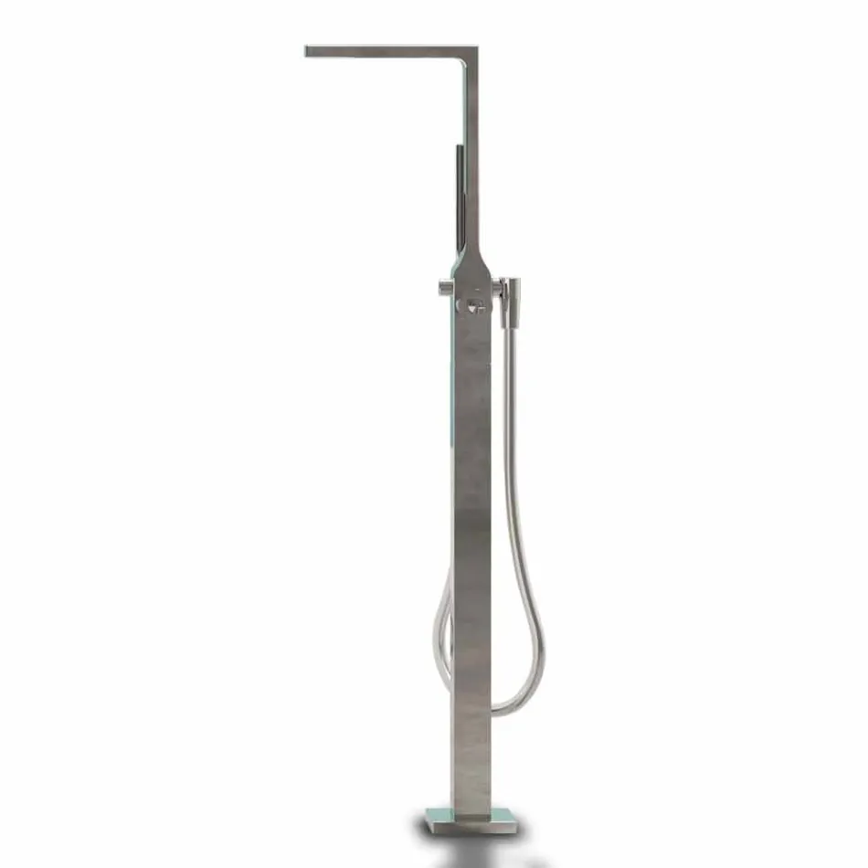 Freestanding Modern Design Bathroom Glossy White or Matt - Face Viadurini