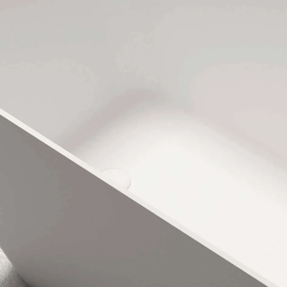 Freestanding Modern Design Bathroom Glossy White or Matt - Face Viadurini