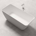 Modern Design Free Standing Bathtub Shiny or Matt White – Face