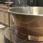 Vintage copper freestanding bathtub, Vanessa white iron plated Viadurini