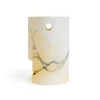 Face-Shaped Vase in Satin Marble Made in Italy - Asahi Viadurini