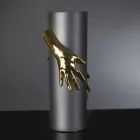 Tall Indoor Ceramic Vase Handcrafted in Italy - Monte Viadurini