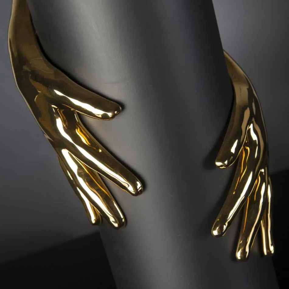 Tall Indoor Ceramic Vase Handcrafted in Italy - Monte Viadurini