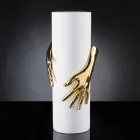 Tall Indoor Ceramic Vase Handcrafted in Italy - Monte Viadurini