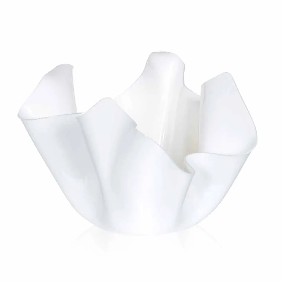 White vase from interior / exterior design Pina, made in Italy Viadurini