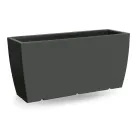 Rectangular Outdoor Vase in Polyethylene Made in Italy - Albarone Viadurini