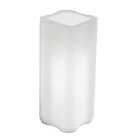 Bright Garden Pot in White Polyethylene Made in Italy - Crizia Viadurini