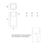 Bright Garden Pot in White Polyethylene Made in Italy - Crizia Viadurini