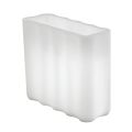 Bright Garden Pot in White Polyethylene Made in Italy - Crizia