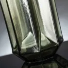 Indoor Vase in Polished Glass Handcrafted in Italy - Flock Viadurini