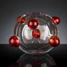 Round Indoor Vase in Blown Murano Glass Made in Italy - Astore Viadurini