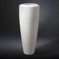 Tall Decorative White Ceramic Vase Made in Italy - Jacky