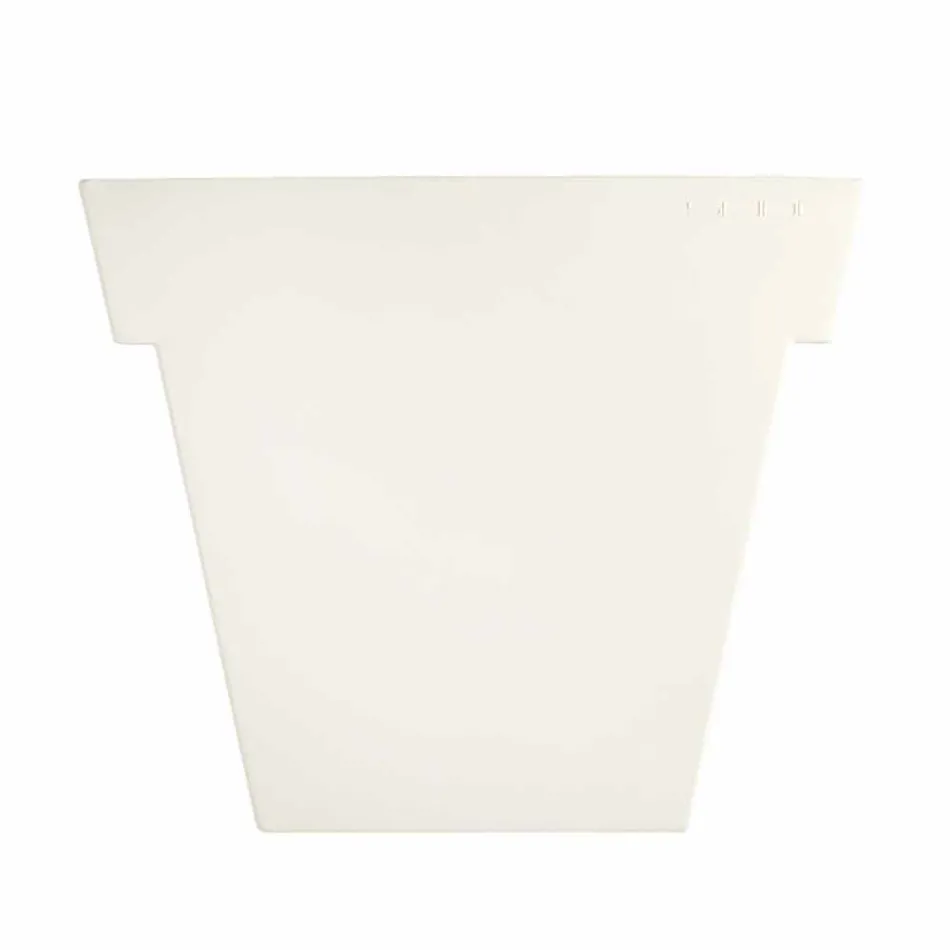 Colored decorative vase Slide The modern polyethylene vase made in Italy Viadurini