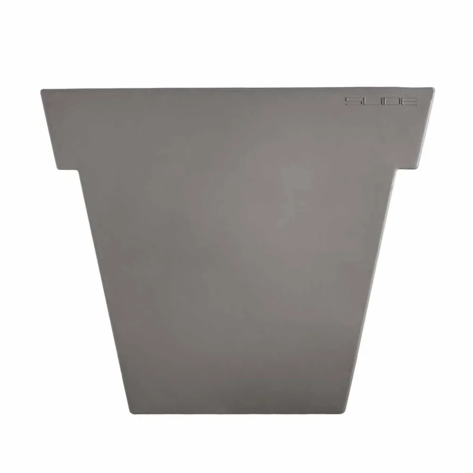 Colored decorative vase Slide The modern polyethylene vase made in Italy Viadurini