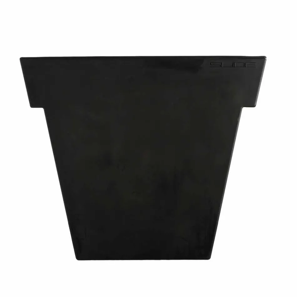 Colored decorative vase Slide The modern polyethylene vase made in Italy Viadurini