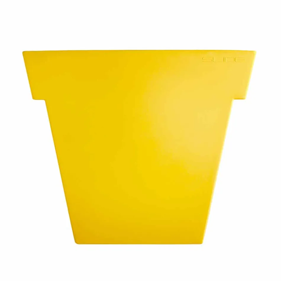 Colored decorative vase Slide The modern polyethylene vase made in Italy Viadurini