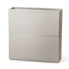 Indoor Decorative Vase in Polyethylene 2 Sizes Made in Italy - Lambo Viadurini