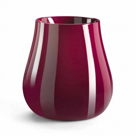 Decorative Design Drop Vase in Polyethylene Made in Italy - Monita Viadurini