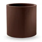 Cylindrical Shape Decorative Vase in Polyethylene Made in Italy - Tonello Viadurini