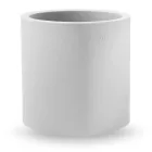 Cylindrical Shape Decorative Vase in Polyethylene Made in Italy - Tonello Viadurini