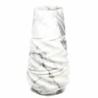 Arabesque Marble Design Decorative Vase Made in Italy - Brock Viadurini
