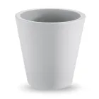 Round Colored Polyethylene Decorative Vase Made in Italy - Mengo Viadurini