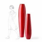 Reversible Decorative Polyethylene Vase of Made in Italy Design - Nadai Viadurini