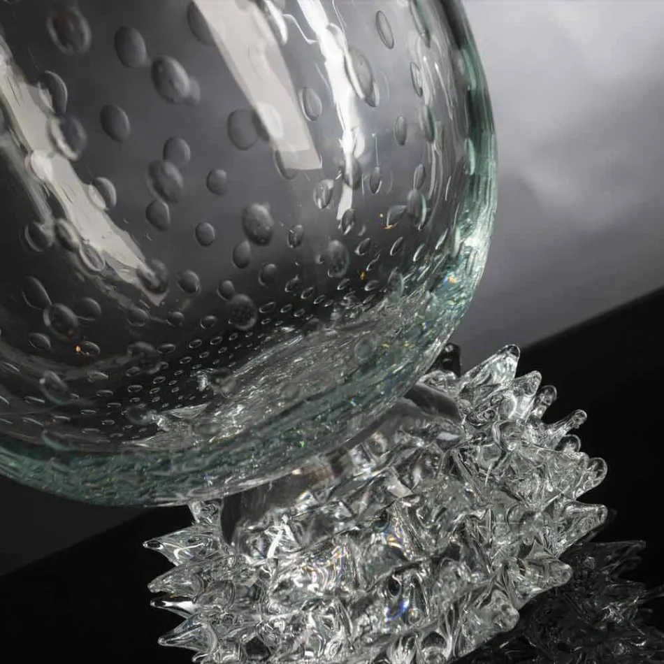 Elegant Indoor Vase in Murano Glass Made in Italy - Copernicus Viadurini