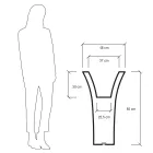 Garden Flower Pot in Colored Polyethylene Made in Italy - Tremont Viadurini