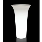 Round Garden Planter in Polyethylene Made in Italy - Tremont Viadurini