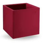 Vase in Colored Polyethylene Cubic Shape Made in Italy - Tonello Viadurini