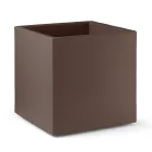 Colored Polyethylene Cubic Shape Vase Made in Italy - Tonello Viadurini