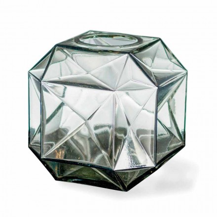Modern Indoor Glass Vase Handcrafted in Italy - Eagle Viadurini