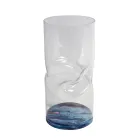 Modern Twisted Acrylic Crystal Vase Various Finishes - Cigarette Viadurini
