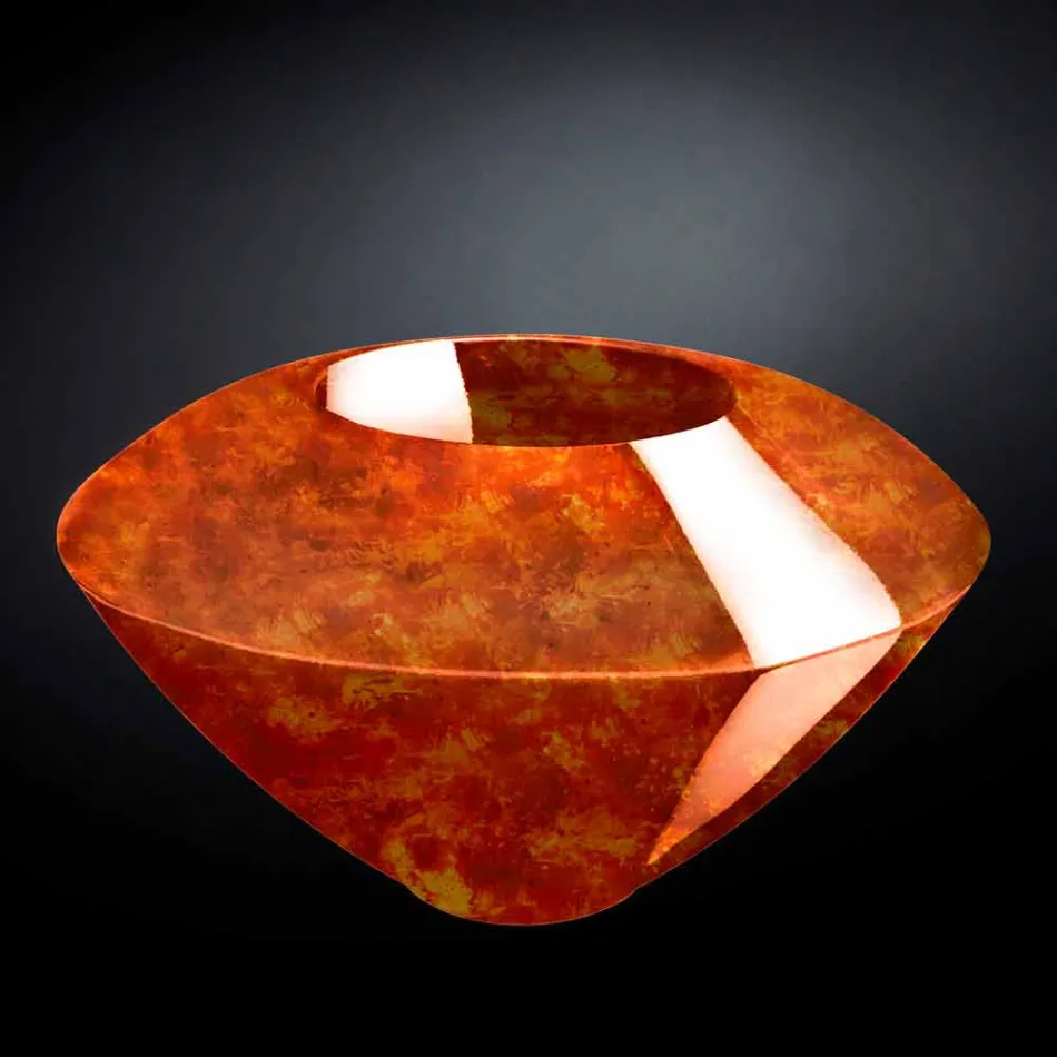 Modern Ornamental Vase in Colored Polyethylene Made in Italy - Timber Viadurini