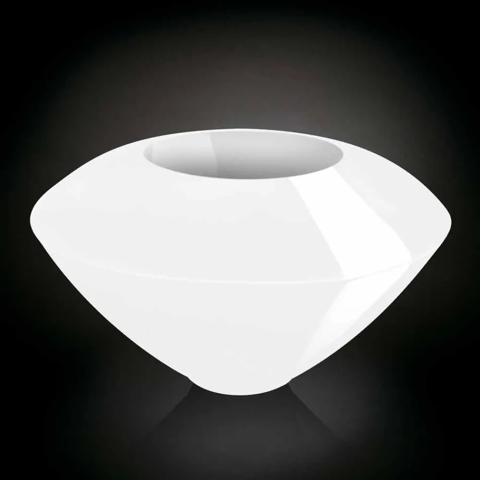 Modern Ornamental Vase in Colored Polyethylene Made in Italy - Timber Viadurini