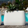 White Design Indoor or Outdoor Vase in Three Sizes, 2 Pieces - Pandora by Myyour