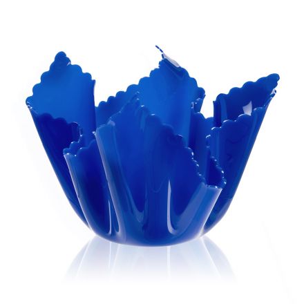 Recyclable Draped Colored Plexiglass Vase 2 Pieces 2 Sizes - Gabria Viadurini