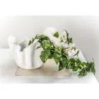 Recyclable Draped Colored Plexiglass Vase 2 Pieces 2 Sizes - Gabria Viadurini