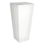 Fluo Colored Square Garden Vase with Light Made in Italy - Avanas Viadurini