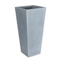 Fluo Colored Square Garden Vase with Light Made in Italy - Avanas
