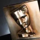 Modern Rectangular Vase in Colored Ceramic Handmade in Italy - Lucas Viadurini