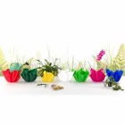 Red Vase from Inner / Outdoor Design Pina, Made in Italy Viadurini