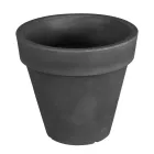 Round Colored Garden Vase or with Lighting Made in Italy - Avanas Viadurini