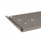 Serving Tray with Flowers in White, Blue or Mud Iron - Marken Viadurini