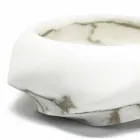 Round Design Tray in Arabescato Marble Made in Italy - Casimir Viadurini